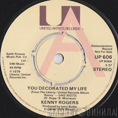  Kenny Rogers  - You Decorated My Life / One Man's Woman