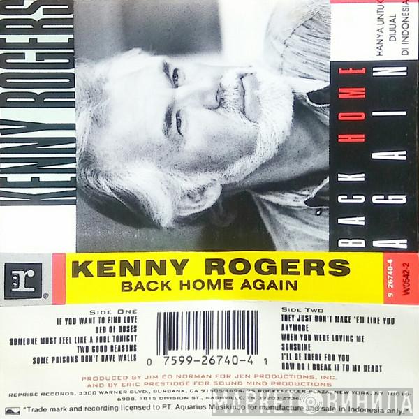  Kenny Rogers  - Back Home Again