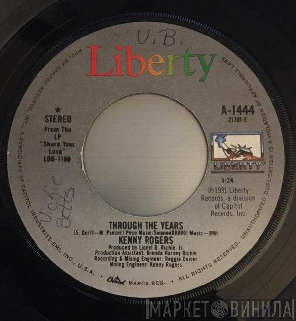 Kenny Rogers  - Through The Years