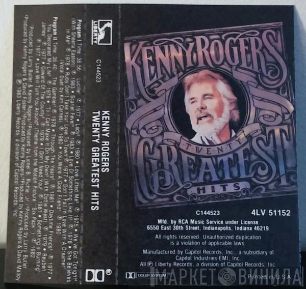  Kenny Rogers  - Twenty Greatest Hits