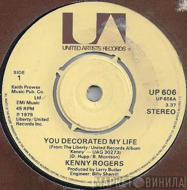 Kenny Rogers - You Decorated My Life