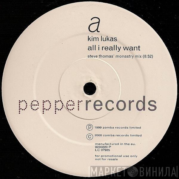 Kim Lukas - All I Really Want