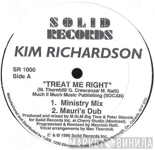 Kim Richardson - Treat Me Right