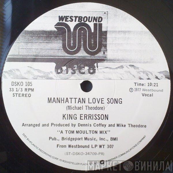  King Errisson  - Manhattan Love Song / L. A. Bound