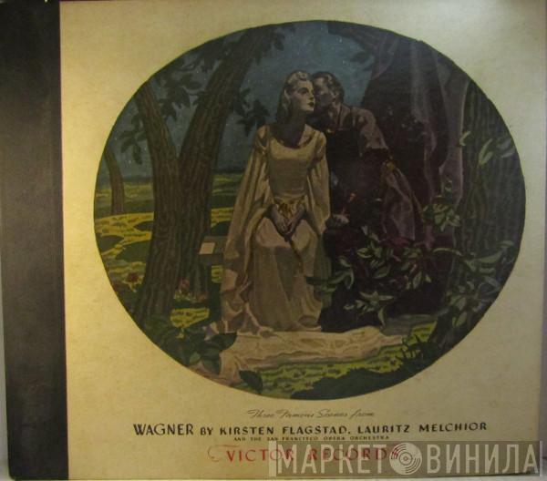 , Kirsten Flagstad And Lauritz Melchior  San Francisco Opera Orchestra  - Three Famous Scenes From Wagner