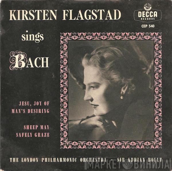 Kirsten Flagstad, The London Philharmonic Orchestra, Sir Adrian Boult - Kirsten Flagstad Sings Bach