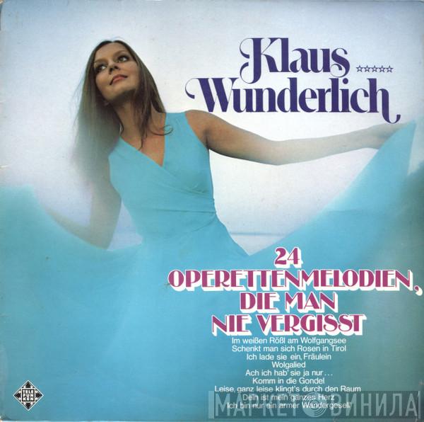  Klaus Wunderlich  - 24 Operettenmelodien, Die Man Nie Vergisst