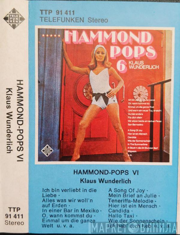  Klaus Wunderlich  - Hammond Pops 6