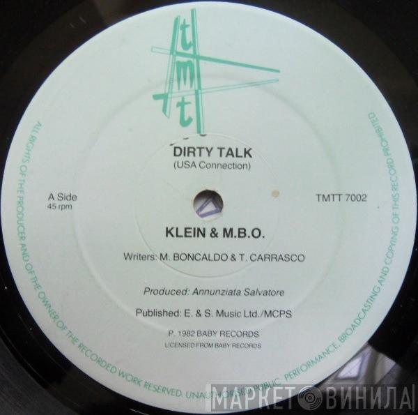  Klein & M.B.O.  - Dirty Talk