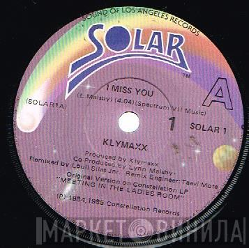  Klymaxx  - I Miss You