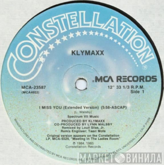  Klymaxx  - I Miss You