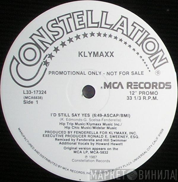 Klymaxx - I'd Still Say Yes (Remix)