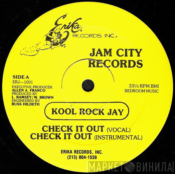  Kool Rock Jay And The DJ Slice  - Check It Out / Slice It Up