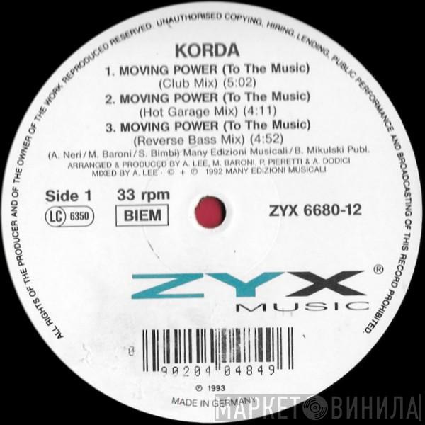  Korda  - Moving Power (To The Music)