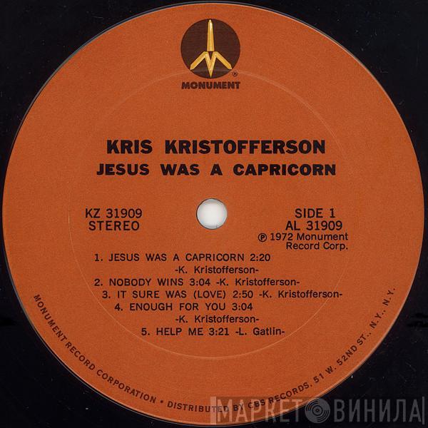  Kris Kristofferson  - Jesus Was A Capricorn