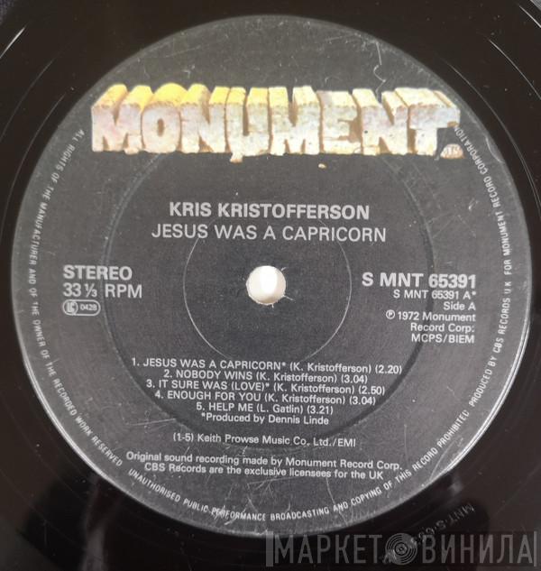  Kris Kristofferson  - Jesus Was A Capricorn