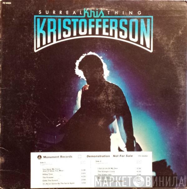  Kris Kristofferson  - Surreal Thing