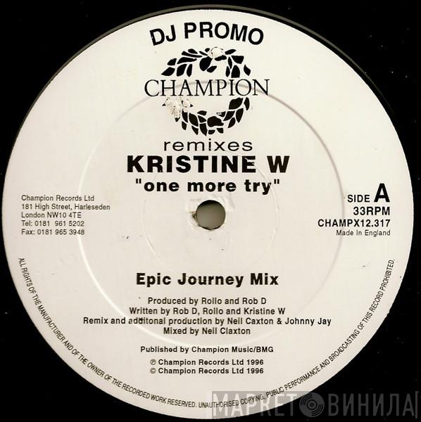 Kristine W - One More Try  (Remixes)
