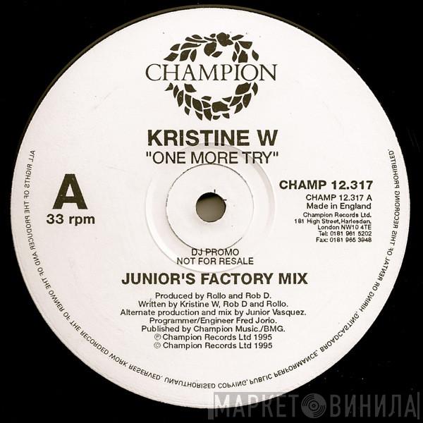  Kristine W  - One More Try