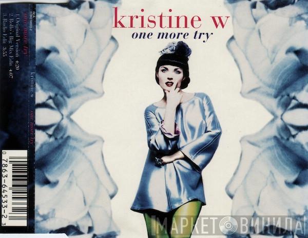 Kristine W - One More Try