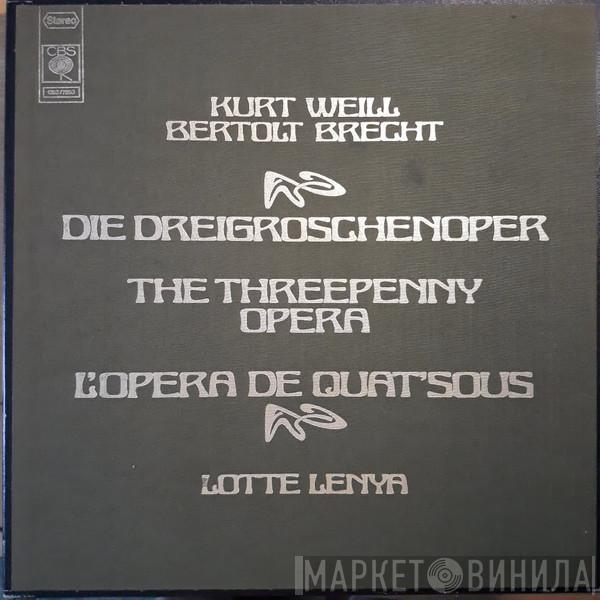 Kurt Weill, Bertolt Brecht, Lotte Lenya - Die Dreigroschenoper = The Threepenny Opera = L'opéra De Quat'sous