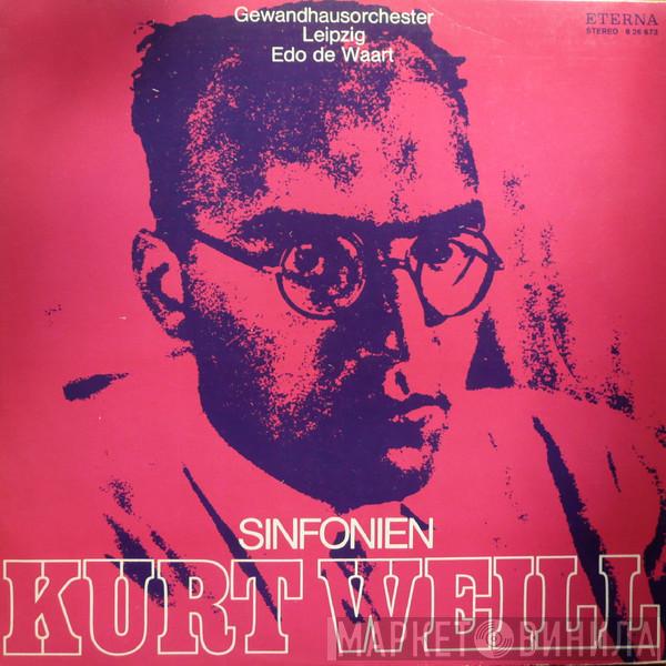  Kurt Weill  - Sinfonien