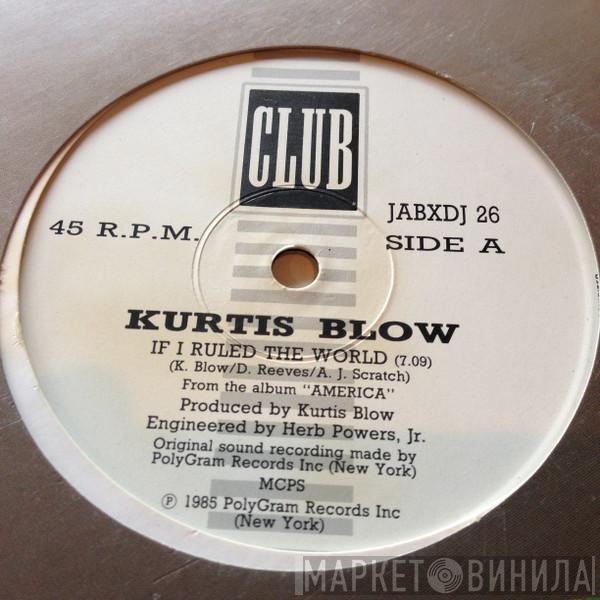 Kurtis Blow - If I Ruled The World