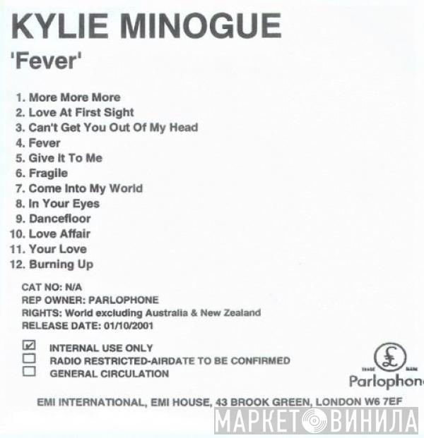  Kylie Minogue  - Fever