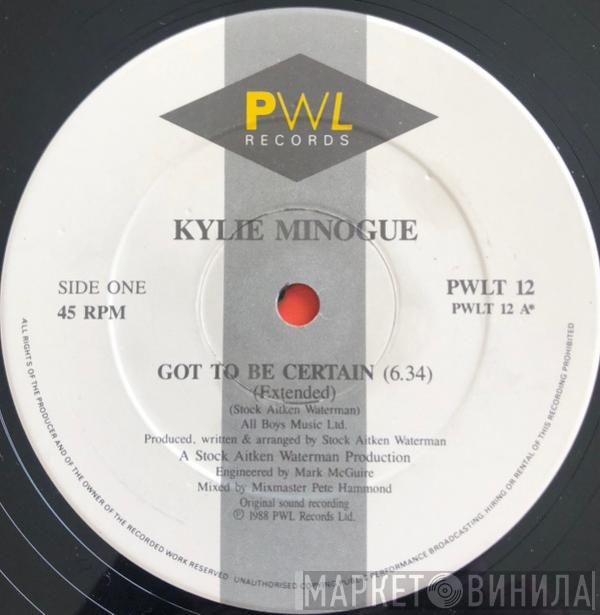  Kylie Minogue  - Got To Be Certain