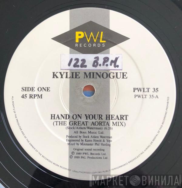 Kylie Minogue - Hand On Your Heart