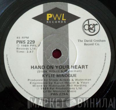  Kylie Minogue  - Hand On Your Heart