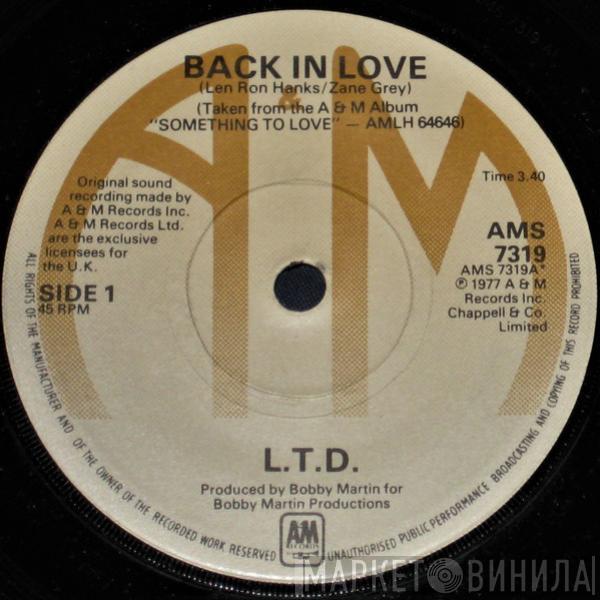  L.T.D.  - Back In Love