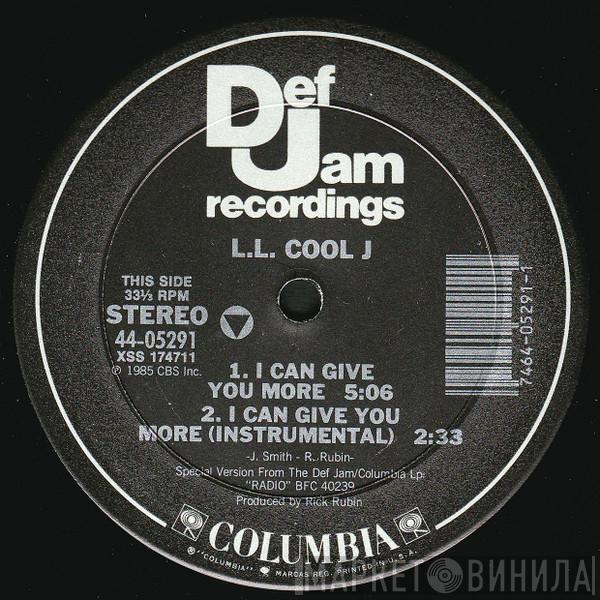  LL Cool J  - I Can Give You More / I Can't Live Without My Radio