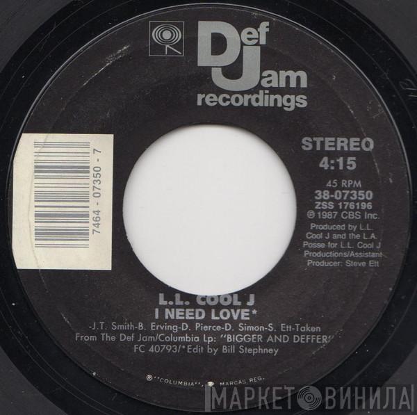  LL Cool J  - I Need Love / My Rhyme Ain't Done