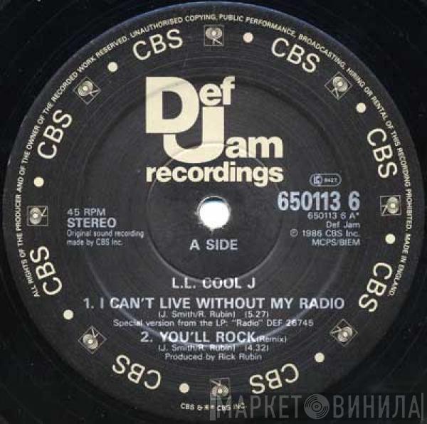 LL Cool J - I Can't Live Without My Radio / You'll Rock (Remix)