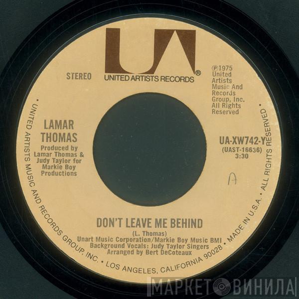 Lamar Thomas - Don't Leave Me Behind