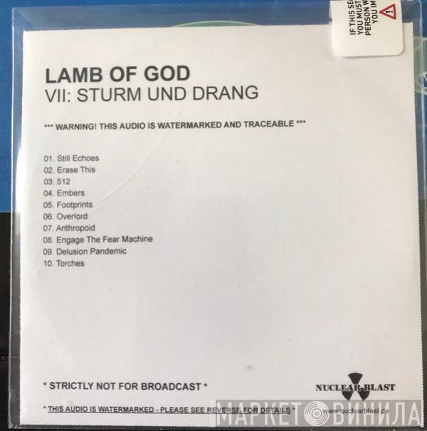  Lamb Of God  - VII: Sturm Und Drang