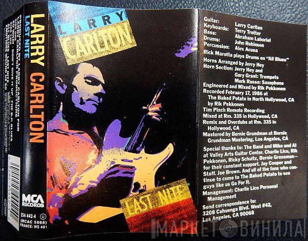  Larry Carlton  - Last Nite