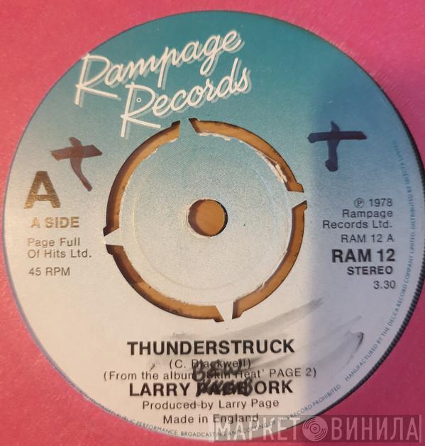 Larry Page Orchestra - Thunderstruck / Slinky Thighs