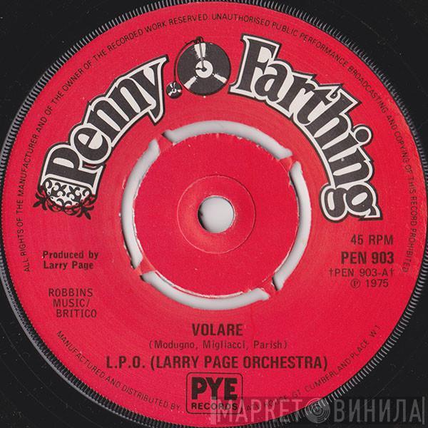 Larry Page Orchestra - Volare