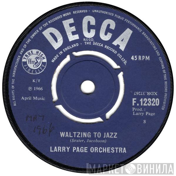  Larry Page Orchestra  - Waltzing To Jazz