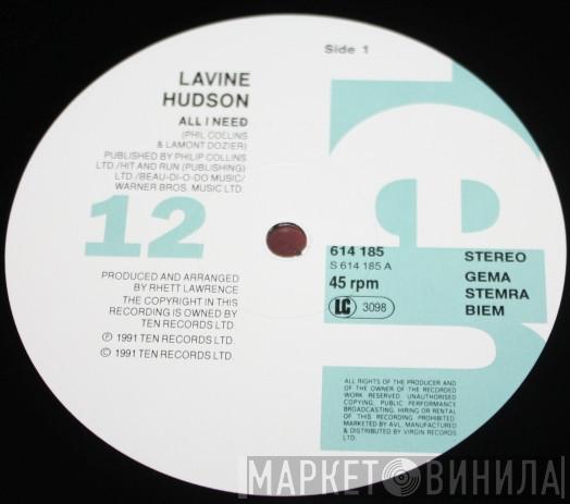 Lavine Hudson - All I Need