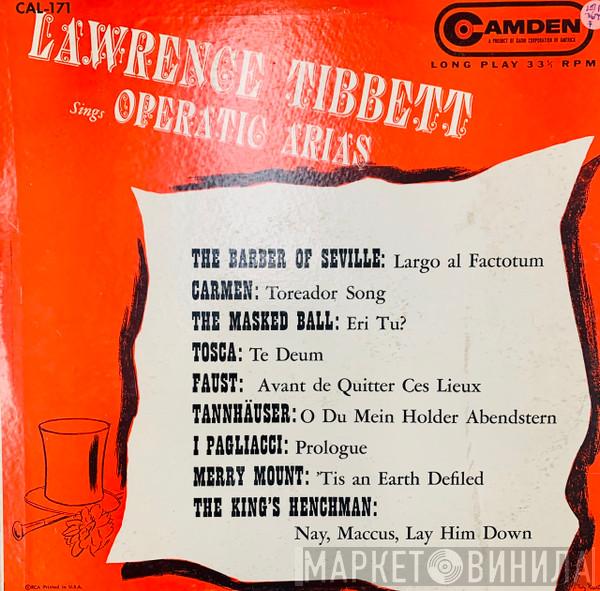 Lawrence Tibbett - Lawrence Tibbett Sings Operatic Arias