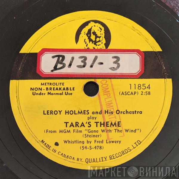  LeRoy Holmes Orchestra  - Tara's Theme / Jamie