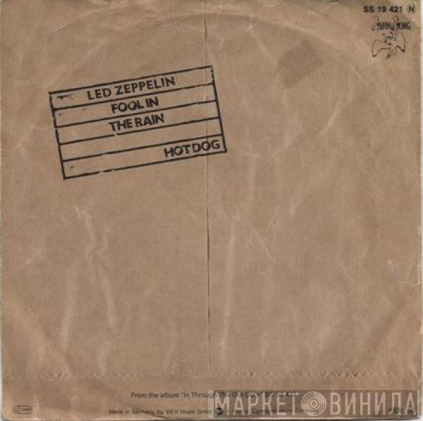  Led Zeppelin  - Fool In The Rain / Hot Dog