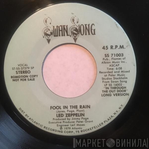  Led Zeppelin  - Fool In The Rain (Long Version) / Fool In The Rain (Short Version)