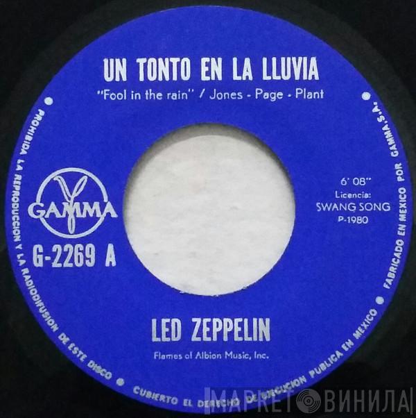  Led Zeppelin  - Un Tonto En La Lluvia = Fool In The Rain / Hot Dog