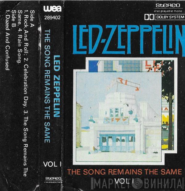  Led Zeppelin  - The Song Remains The Same Vol I