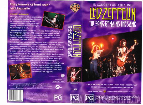 Led Zeppelin  - The Song Remains The Same