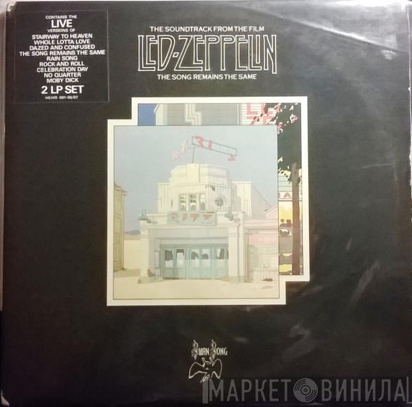  Led Zeppelin  - The Soundtrack From The Film "The Song Remains The Same"